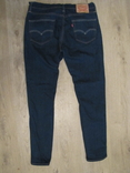 Модные зауженные джинсы Levis р34 как новые, фото №4