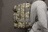 Тактический (городской) рюкзак с системой M.O.L.L.E пиксель, фото №4