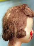 Кукла "Клоун" ("Арлекин") "Петрушка" -"Скоморох"- паричковая. Времена СССР, фото №12