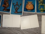 Набор открыток СССР Скопинская керамика   16шт 1977г., фото №6