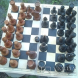 Шахматы деревянные 60-е годы, фото №4