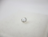 Природный бриллиант 0,125 карат, фото №3