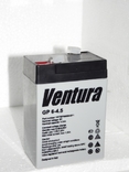 Аккумулятор 6V 4.5Ah Ventura GP 6-4,5, фото №3