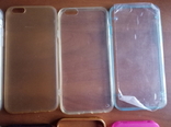 Чехлы для iPhone 4,5,6,7 силиконовые и пластиковые (цена за все 14 шт), фото №4