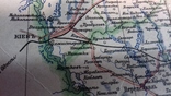 Старинная карта 1903 г. Украина левобережная Большой размер. Оригинал., фото №4