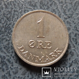 1  эре  1966  Дания  цинк   ($2.1.23)~, фото №3