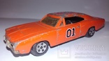 1981 ERTL Charger Dukes of Hazzard Replica General Lee Car 1/64 Hong Kong, фото №2