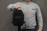 Рюкзак однолямочный 7 литров, тактическая военная сумка (черный), фото №6