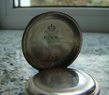 Часы карманные Andreas Huber Munchen 1890 г. серебро на ходу, фото №5