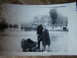 Фото " Семейная пара с коляской " 1964 г., фото №2