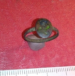 Перстень с клевером четырёхлистным 19 век., фото №5