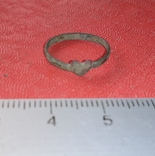 Перстень сердечко 18-19 век, фото №4