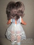 Кукла новая в гипюровом платье 18см ГДР, фото №3