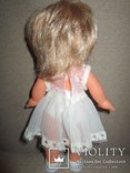 Кукла новая в гипюровом платье 18см ГДР, фото №3
