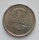 1 доллар Канада 2015г, фото №3