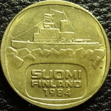 5 марок 1984 Фінляндія, фото №2