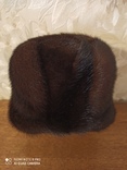 Норковая женская шапка, фото №4