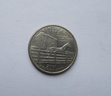 25 cents. U.S. Quarter, America, Kentucky D, 2001, photo number 2