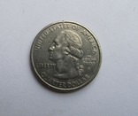 25 cents. U.S. Quarter, America, Kentucky D, 2001, photo number 3