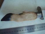 Охотничий нож "Козья ножка с подковкой",ножны нат.кожа, фото №7