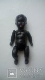  Микро кукла негритенок JS 9,5см целлулоид ГДР, фото №2