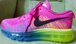 Nike Women's Flyknit Max Running Shoes Hyper., фото №2