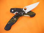 Нож складной PA60-BK Spyderco military реплика, фото №6