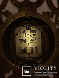 Механічний настільний годинник на мармуровій підставці "Дитя з орлом" арт. 0391, фото №9