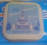 Коробка от зубного порошка "ВДНХ". 1964г. СССР, фото №2