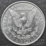 1 Доллар 1880 O год. Морган. Серебро., фото №7