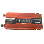 Преобразователь UKC авто инвертор 12V-220V 1000W LCD, фото №4