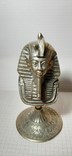 Бюст фараона , латунь, фото №2