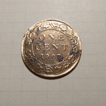 1 цент 1907 Канада. Плюс бонус., фото №2
