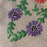 Pillowcase with embroidery *Daisies* 45 * 45 cm, photo number 6