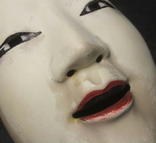 Японская маска KO-OMOTE (молодая женщина), фото №8