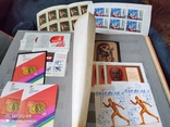 Кляссер с большим набором  марок и блоков СССР, фото №7