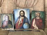Иисус (три иконы), фото №2