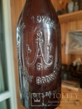 Пивная бутылка 1920-е  Львов довоенная Товарищество пивоваров Лвів Lwow, фото №2