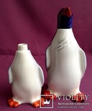 Статуэтки Пингвины бутылка - штоф. Фарфор ЛФЗ., фото №5