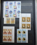 Альбом с марками квартблоками блоками и листами Украины, фото №8