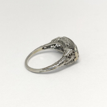 Золотое кольцо эпохи art deco с бриллиантами, photo number 5