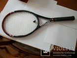 Теннисная ракетка без футляра wilson pro staff 5.0, midplus, hyper carbon профессиональная, фото №3
