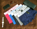 Мужские трусы-боксеры Calvin Klein в подарочной упаковке (размер 3XL), фото №2