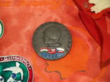Вымпел со значками Значки СССР (29 штук), фото №11