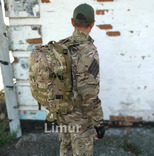 Тактический (военный) рюкзак Raid на 40 л. с системой M.O.L.L.E (мультикам), фото №5