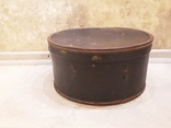 Старинная сумка коробка для шляпы, фото №2