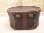 Старинная сумка коробка для шляпы, фото №3