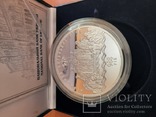 1 кг серебра монета НБУ хрещення Київської Русі 100 грн 2008 рік, фото №8