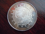4 фунта Мальта 1976 года серебро, фото №2