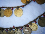 Етно украшение монеты, дукаты, дукачи, позолота, фото №11